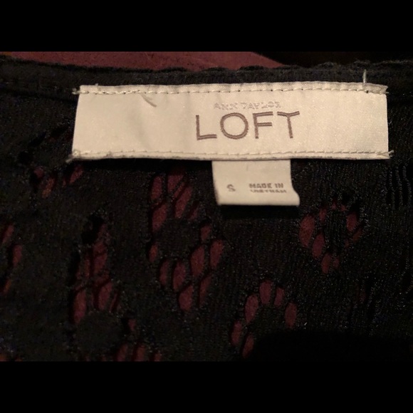 NWOT Loft 3/4 length blouse - Picture 3 of 3
